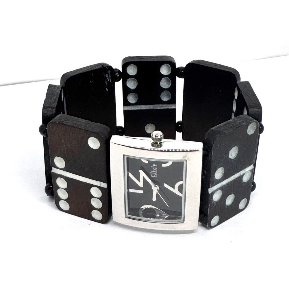 Very Unique Vintage Retro New Ladies Watch Domino Tiles #1168